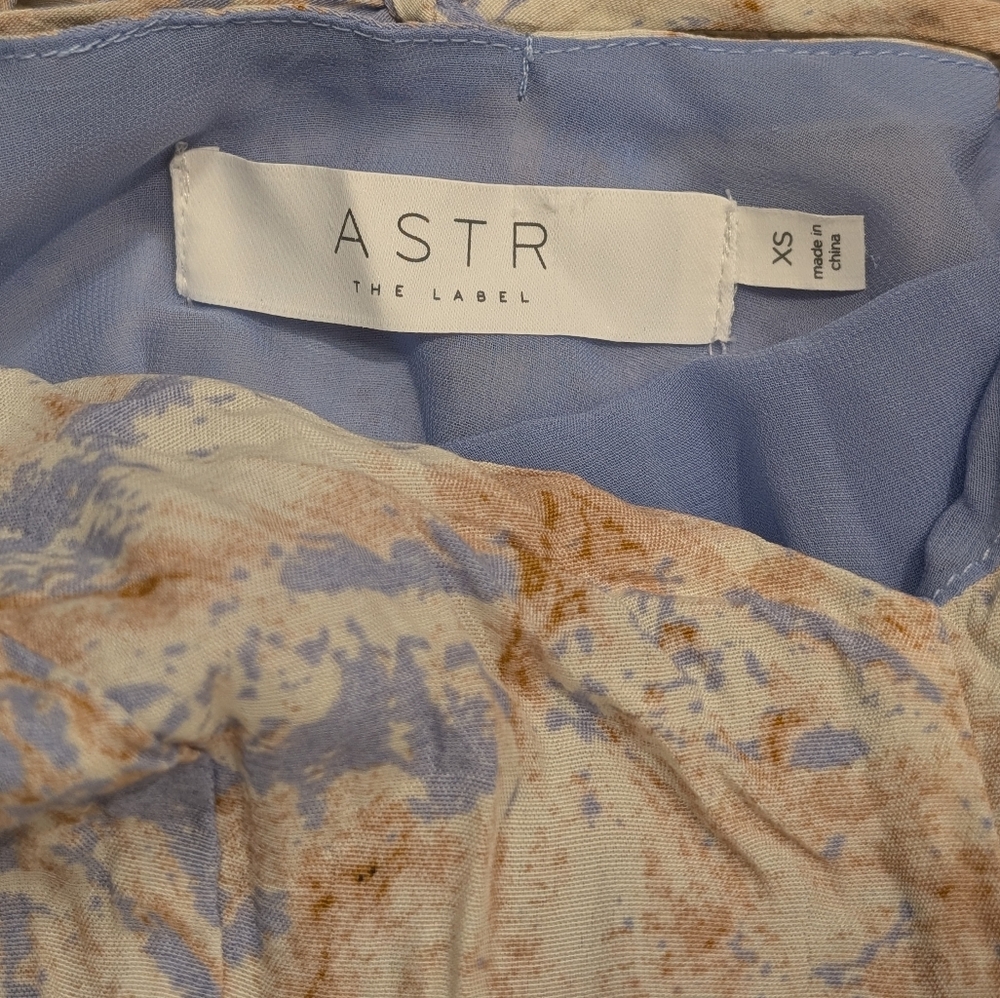 ASTR The Label Godet Tie Dye Slip Dress Size XS - Picture 2 of 6